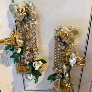 Vintage Lunch at the Ritz Earrings